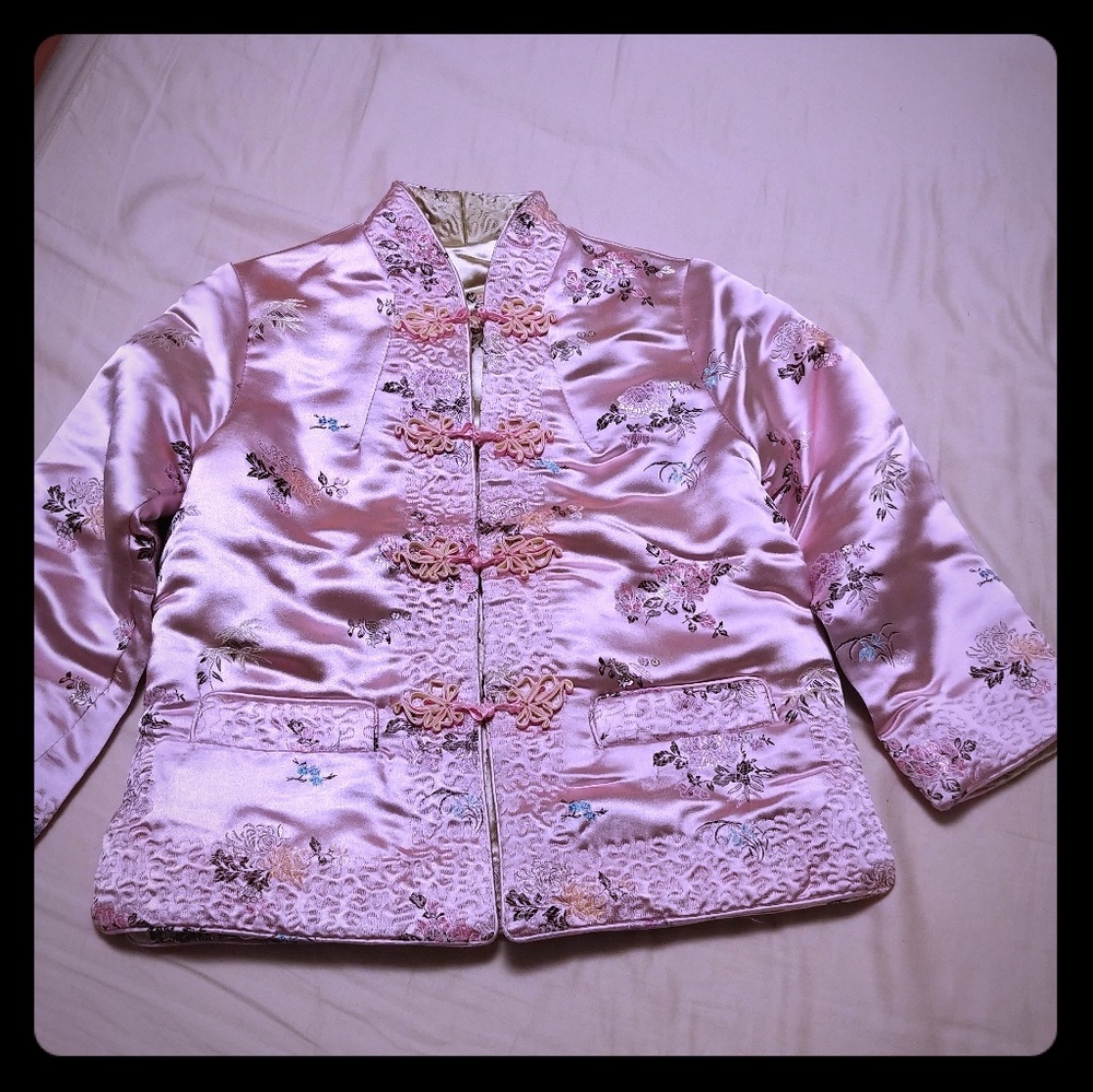 Beautiful NWOT Chinese jacket! Reversiable
